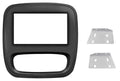 Phonocar 03706 Mascherina 2 Din per Fiat Talento Nissan NV 300 - Opel Vivaro - Renault Traffic - colore nero - TechSoundSystem.com