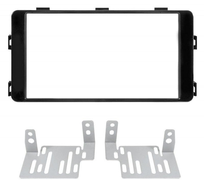 Phonocar 03728 Mascherina 2 Din per Mitsubishi Pajero 15- colore nero - TechSoundSystem.com