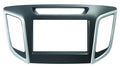 Phonocar 03744 Mascherina 2 Din per Hyundai ix25 14- Creta 14- colore nero/grigio - TechSoundSystem.com