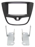 Phonocar 03749 Mascherina 2 Din per Opel Karl colore nero lucido - TechSoundSystem.com