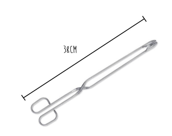 Pince de cuisine Triangle 38cm acier inox
