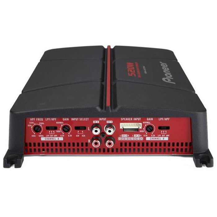 Pioneer GM-A4704 Amplificatore 4 canali 520W - TechSoundSystem.com