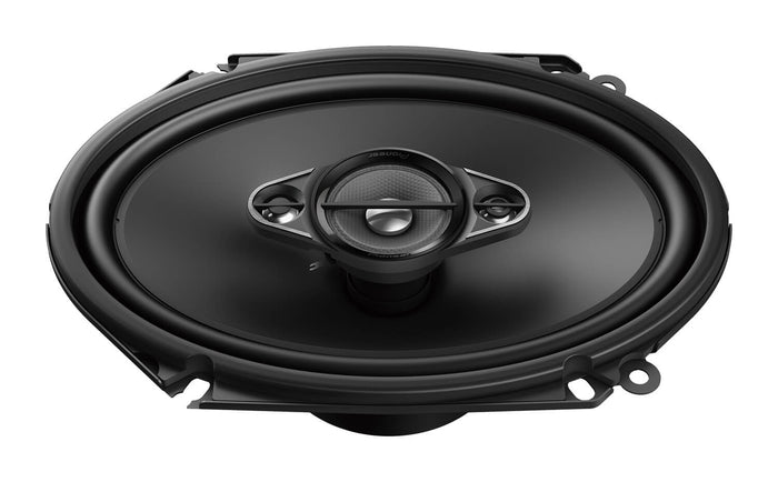 Pioneer TS-A6880F altoparlanti per auto coassiali a 4 vie 80W RMS - 6x8" e 4 Ohm - TechSoundSystem.com