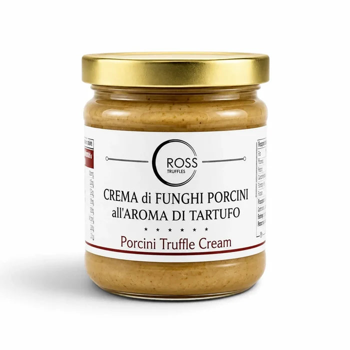 Porcini Mushroom Truffle Cream with 78% Boletus edulis in an 80 g glass jar