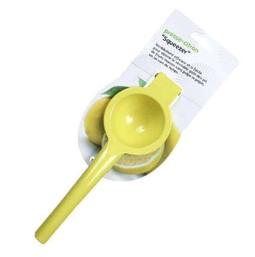 Presse citron Squeezer laqué jaune