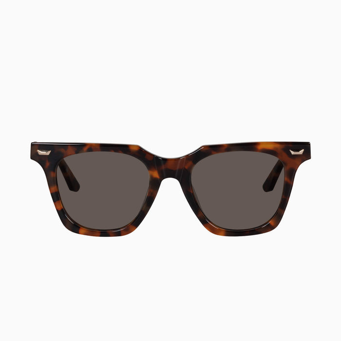 Dark Amber Tort w. Gold Metal / Brown Lens