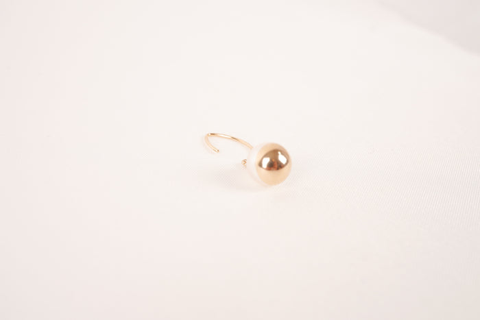 RAET Akoya Baroque Seawater Japan Pearl K10 Gold Earrings - Women Small Ear Stud Earring Wedding
