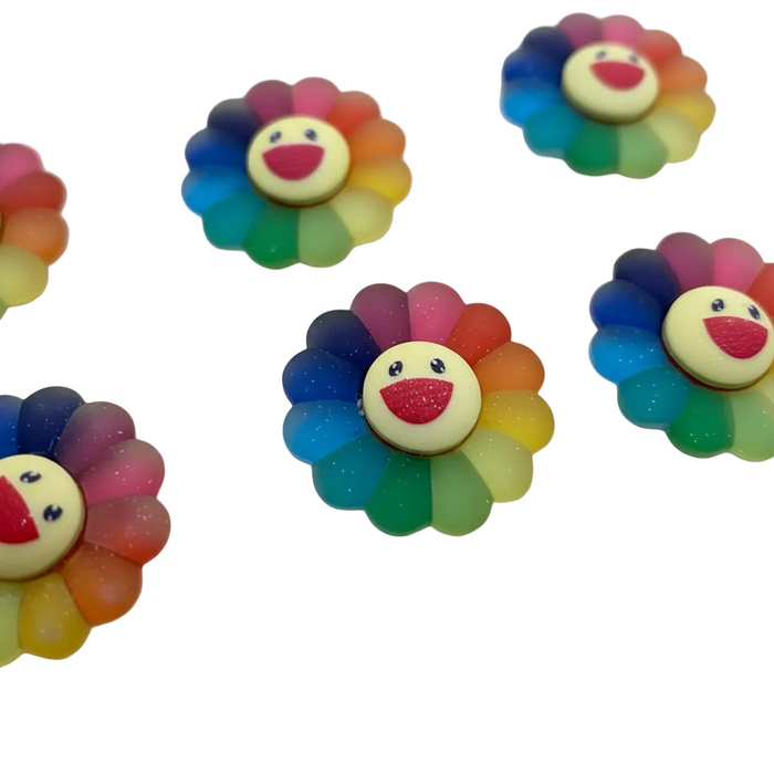 Nail Charms -Tekashi Murakami Flower Nail Art Charms 10 Pcs