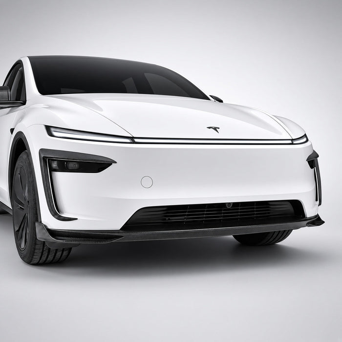Real Carbon Fiber Front Bumper Corner Trim for Model Y Juniper / Model 3 Highland - Tesery Official Store