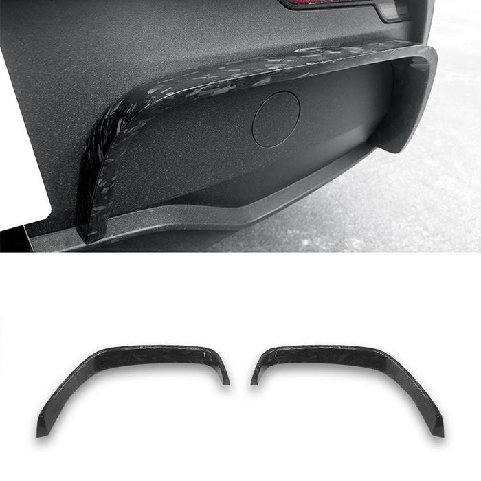 Real Carbon Fiber Rear Diffuser Bumper Trim for Model Y Juniper - Tesery Official Store