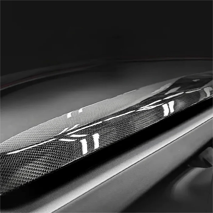Real Dry Carbon Fiber Dash Cover Overlay for Model 3 Highalnd & New Model Y - Tesery Official Store