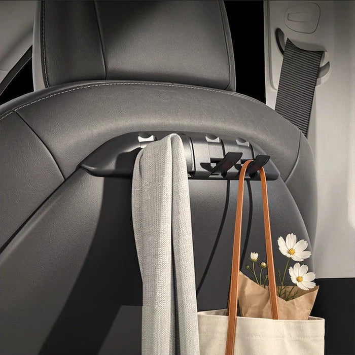 Rear Seat Back Hooks & Organizer for Tesla Model 3/Y | TESERY - Tesery Official Store
