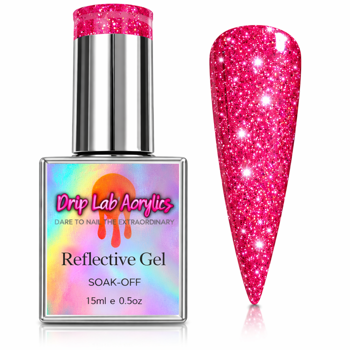 The Disco Drip - Reflective Glitter Gel Polish Collection - Drip Lab Nail Co.