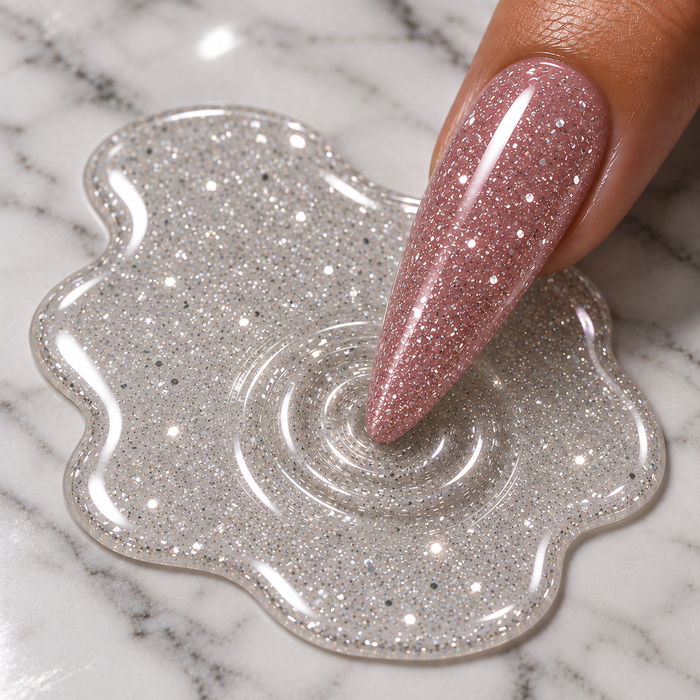 Reflective Glitter Top Coat
