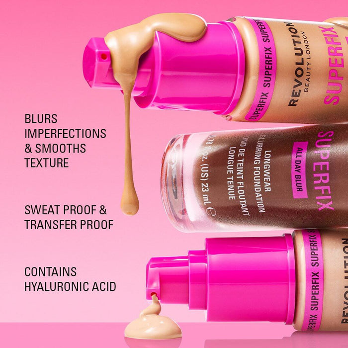 Revolution Superfix All Night Long Makeup Routine