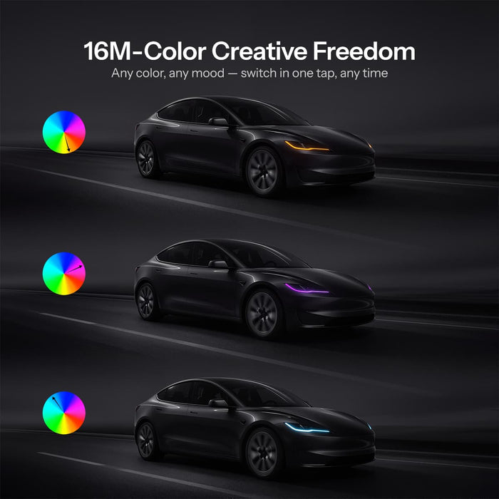 RGB DRL Module Upgrade Kit for Model 3 Highland丨OEM Ambient Sync