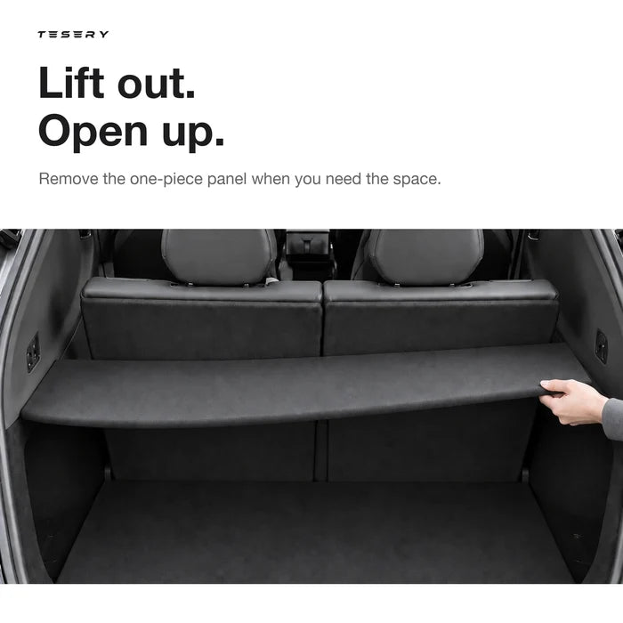 Rigid Trunk Cargo Cover for Tesla Model YL 6-Seater 2026+ - Tesery Official Store