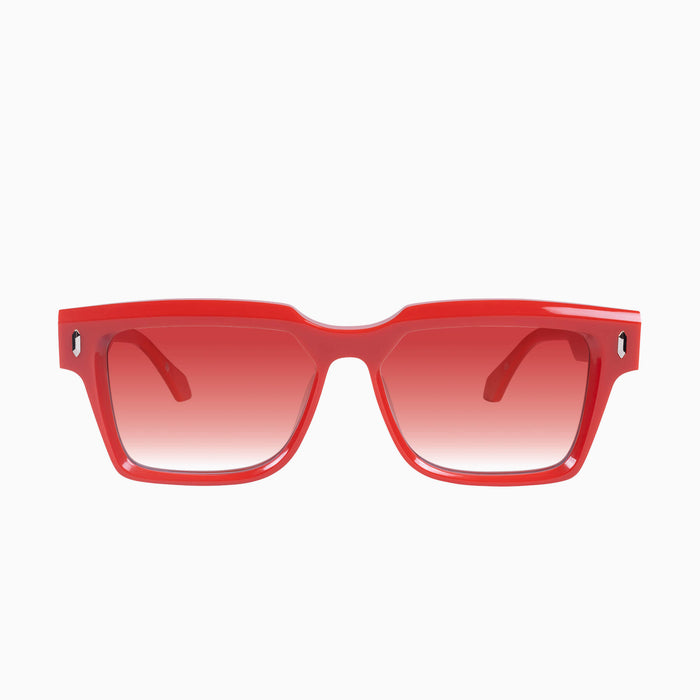 Red w. Gold Metal / Red Gradient Lens