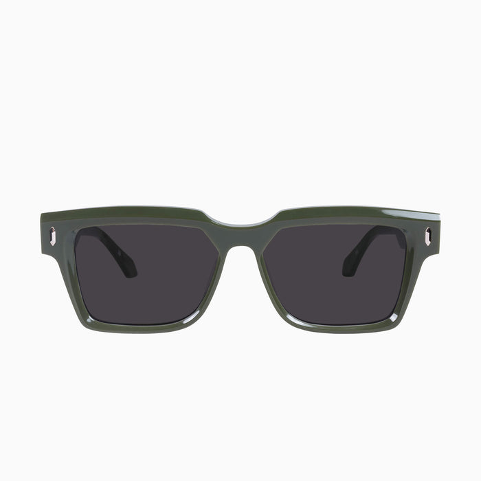 Army Green w. Gold Metal / Black Lens