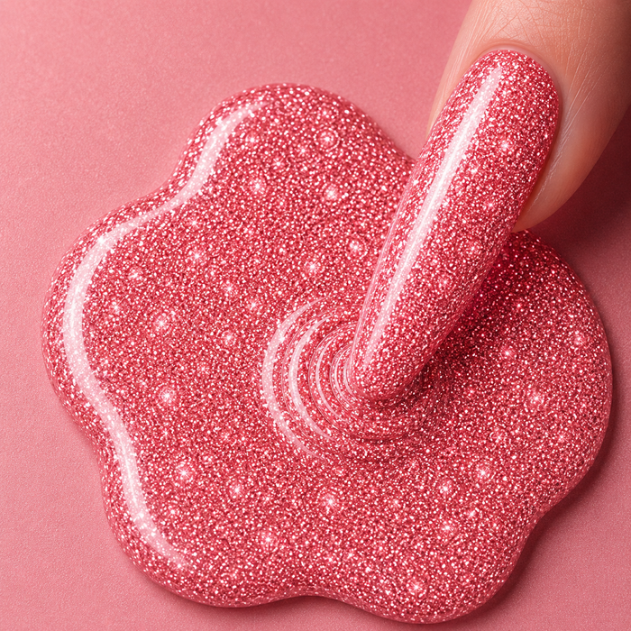 Pink Ice - The Disco Drip Reflective Glitter Collection - Drip Lab Nail Co.