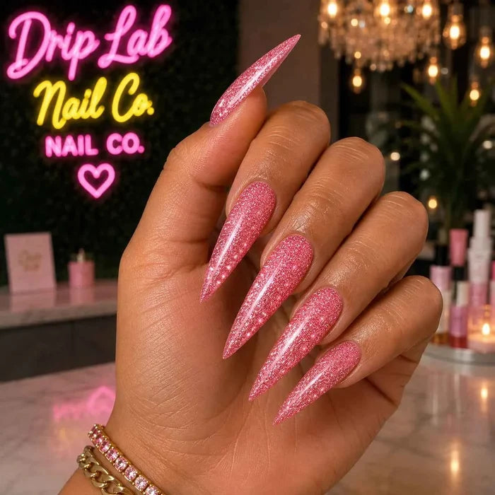 Pink Ice - The Disco Drip Reflective Glitter Collection