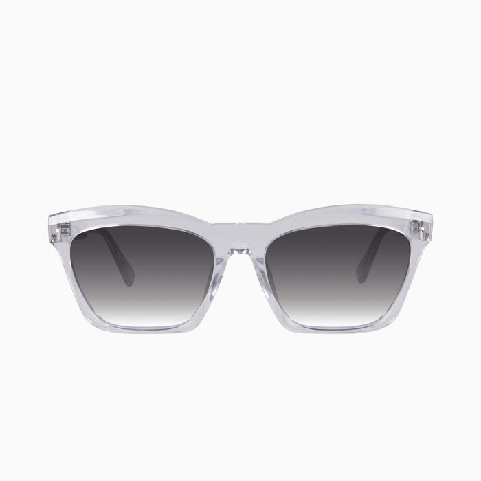 Crystal w. Silver Metal / Black Gradient Lens