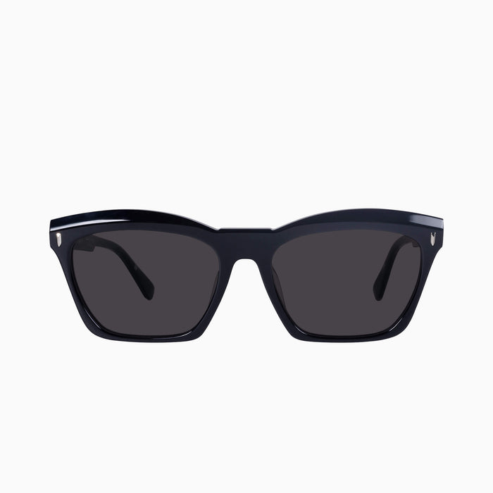 Gloss Black w. Silver Metal / Black Lens