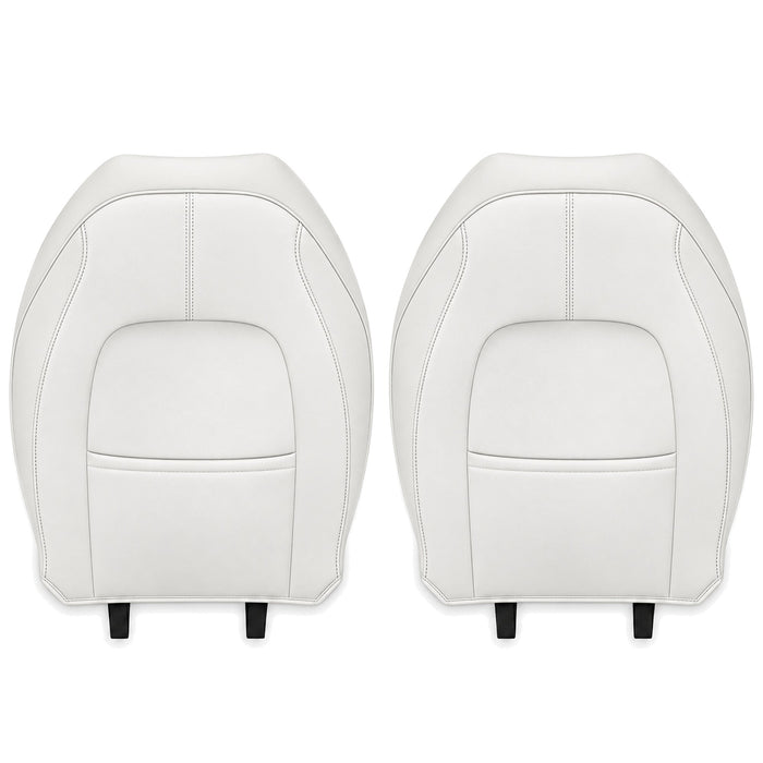 Model 3 Highland 2023.11+ / Model Y Juniper 2025.03+ / White  (2PCS) / Single Pocket