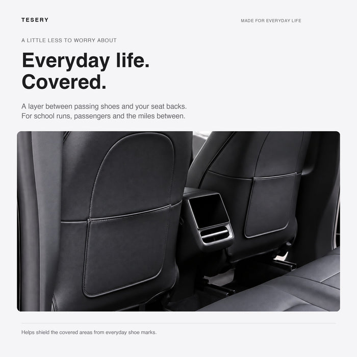 Seat Back Protector for Tesla Model 3 Highland & Model Y Juniper (2pcs) - Tesery Official Store