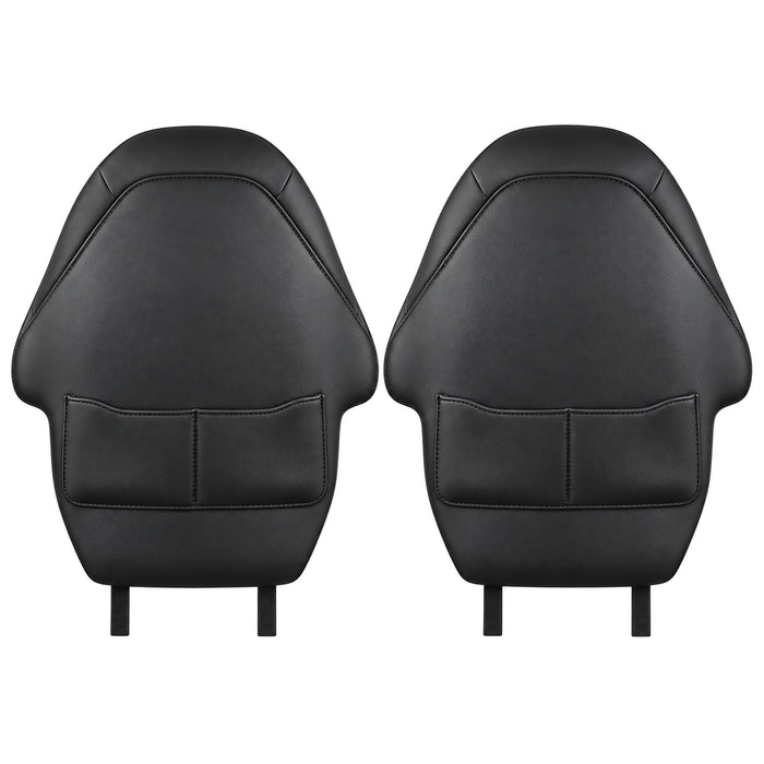 Model 3 Highland 2023.11+ / Model Y Juniper 2025.03+ / Black (2PCS) / Double Pocket