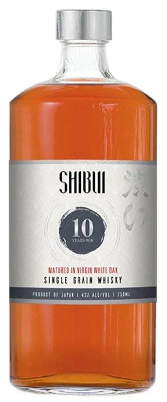 Shibui 10 Year Virgin White Oak Single Grain Whisky -750 ml