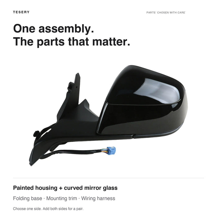 Side Mirror Assembly for Tesla Model Y Juniper & Model YL - Tesery Official Store