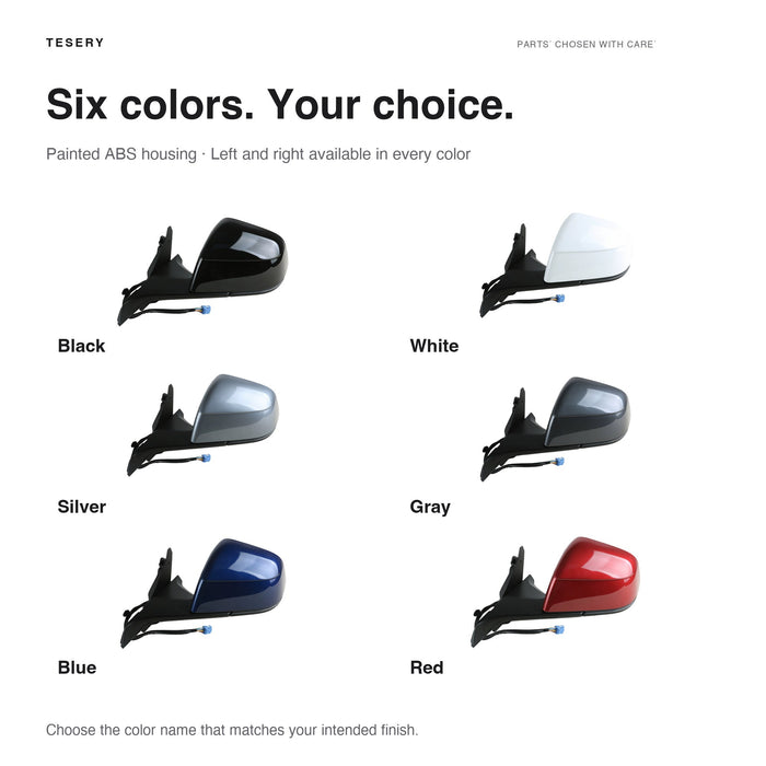 Side Mirror Assembly for Tesla Model Y Juniper & Model YL - Tesery Official Store
