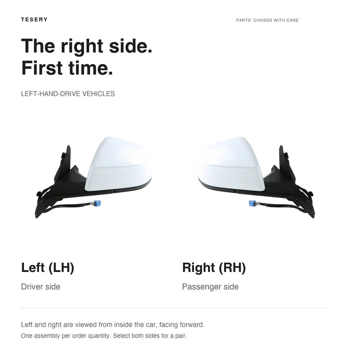 Side Mirror Assembly for Tesla Model Y Juniper & Model YL - Tesery Official Store