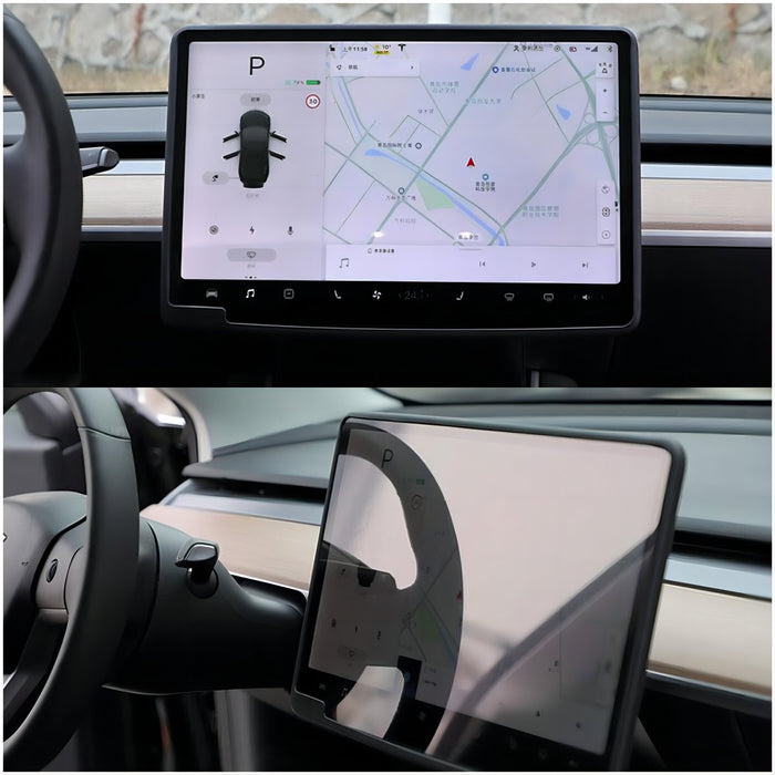Model 3 2017-2023.10 & Model Y 2020-2025.03 / WITH TESLA Embossed letters / Black