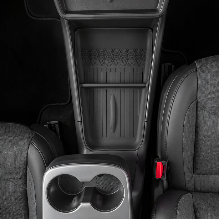 Silicone Center Console Lower Tray Mat for Model Y Standard 2026+ - Tesery Official Store