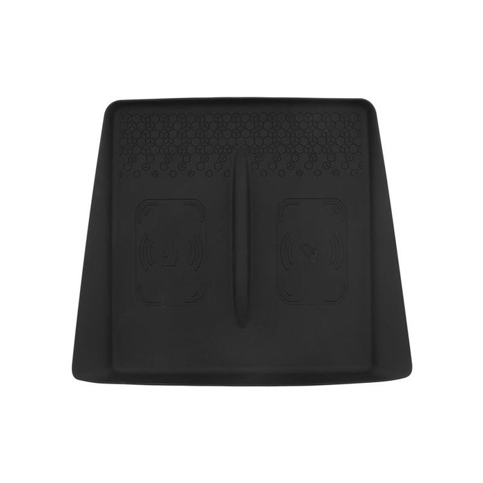 Silicone Center Console Mat for Model Y Standard 2026 – Non - Slip Wireless Charging Pad Cover - Tesery Official Store