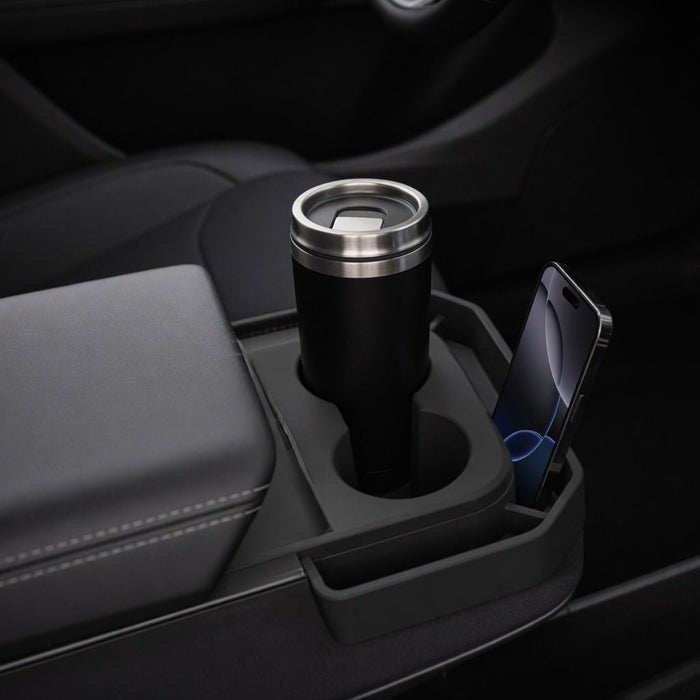 Silicone Cup Holder Organizer with Hanging Design for Model Y Standard | Tesery - Tesery Official Store