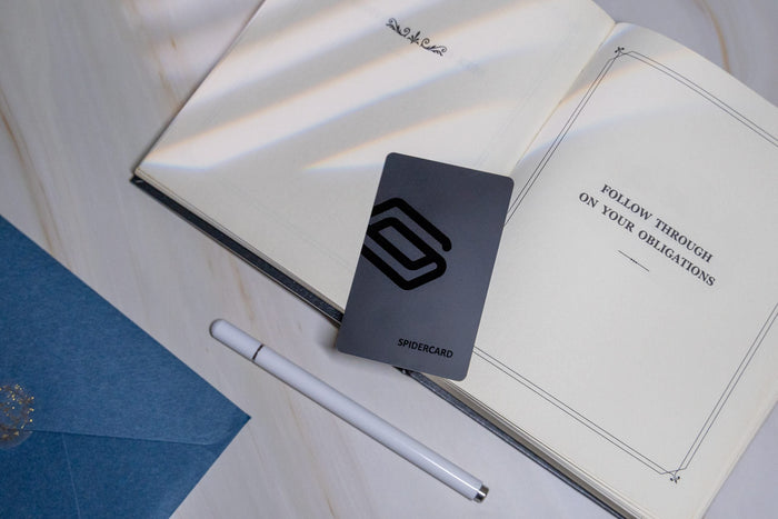 SPIDERCARD - The 1st Revolution Digital Business NFC Card (Ready Stock)