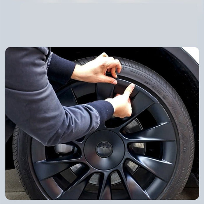 20‘ 21' Split Hub Protective Cover For Tesla Model Y 2020 - 2024 - Tesery Official Store