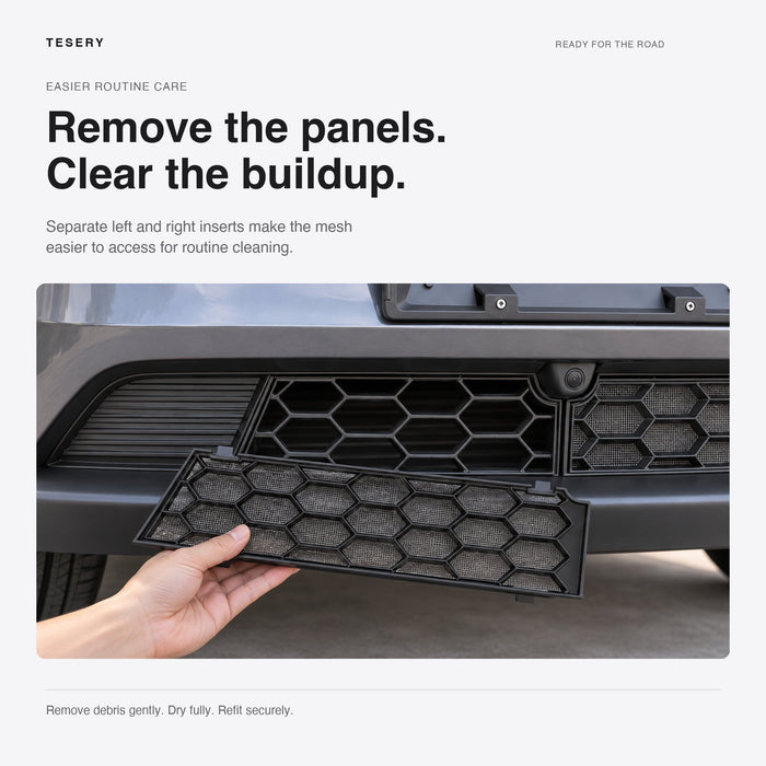Split Insect Net Front Bumper Grill for Model Y Juniper / Model YL - Tesery Official Store