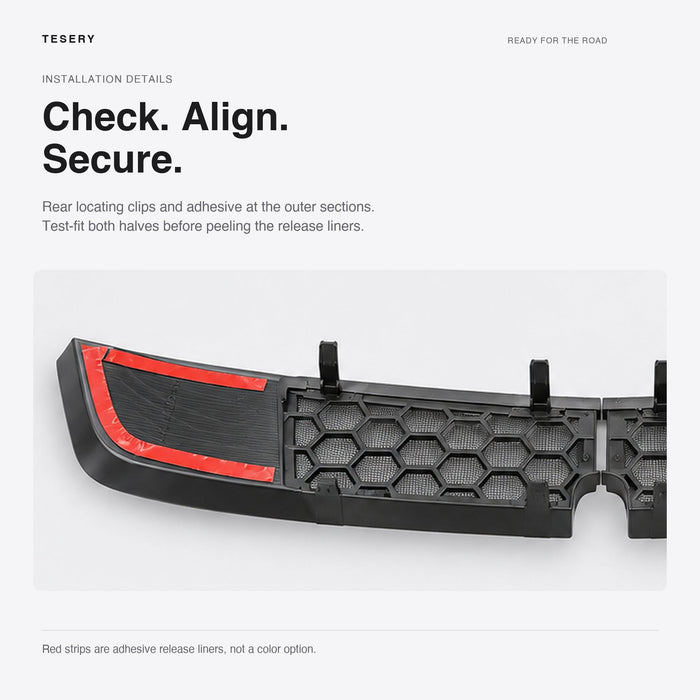 Split Insect Net Front Bumper Grill for Model Y Juniper / Model YL - Tesery Official Store