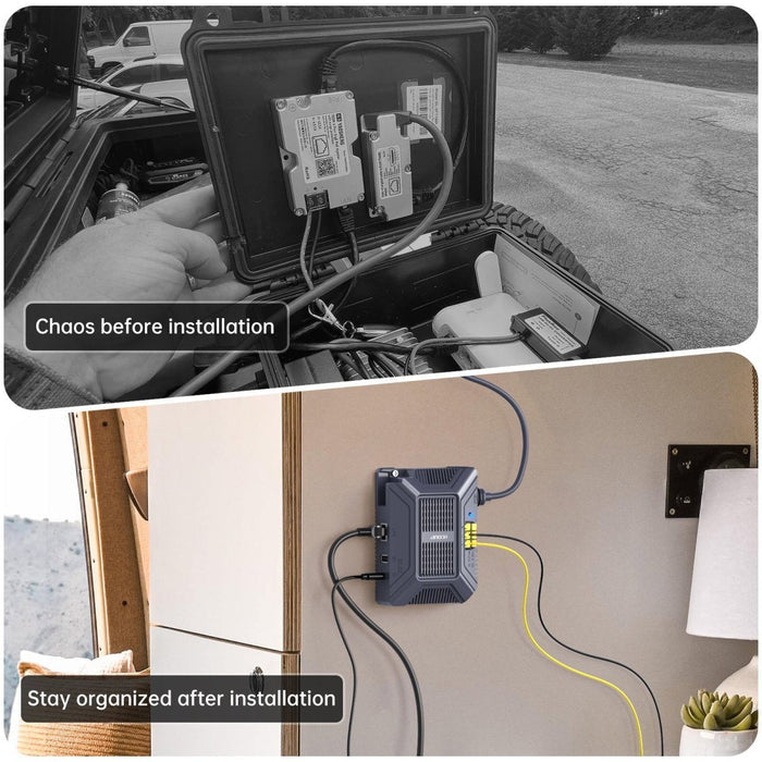 Starlink Gen 3 PoE Injector | 200W 5 - in - 1 Power Adapter with USB - C - Tesery Official Store