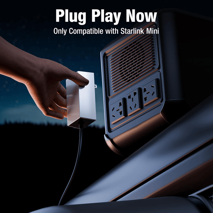 Starlink Mini AC Power Supply | 60W AC to DC Adapter - Tesery Official Store