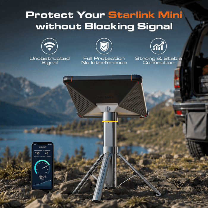 RovEdge R - Foot Armor Case for Starlink Mini | Anti - Drop Protection & IP65 - Tesery Official Store