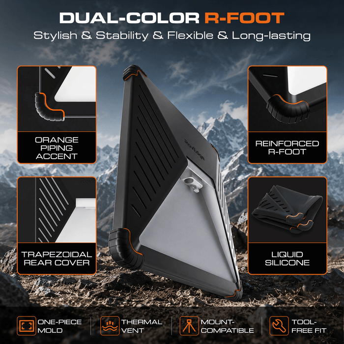 RovEdge R - Foot Armor Case for Starlink Mini | Anti - Drop Protection & IP65 - Tesery Official Store