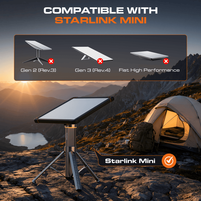 RovEdge R - Foot Armor Case for Starlink Mini | Anti - Drop Protection & IP65 - Tesery Official Store