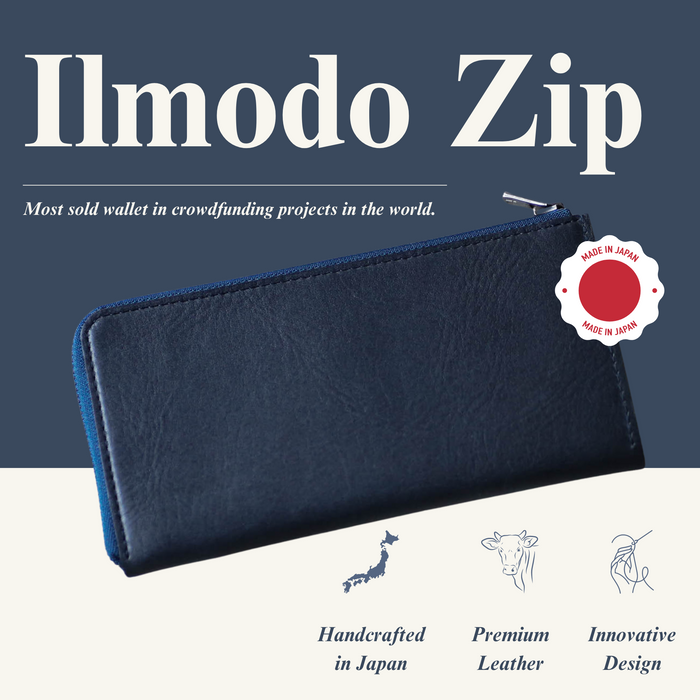 Statusy I Impressively Slim, Compact, Light weight Long Wallet