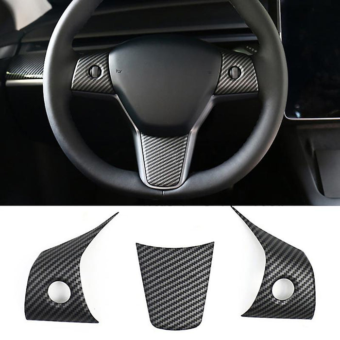 Style 3: Matte carbon fiber pattern (without logo)