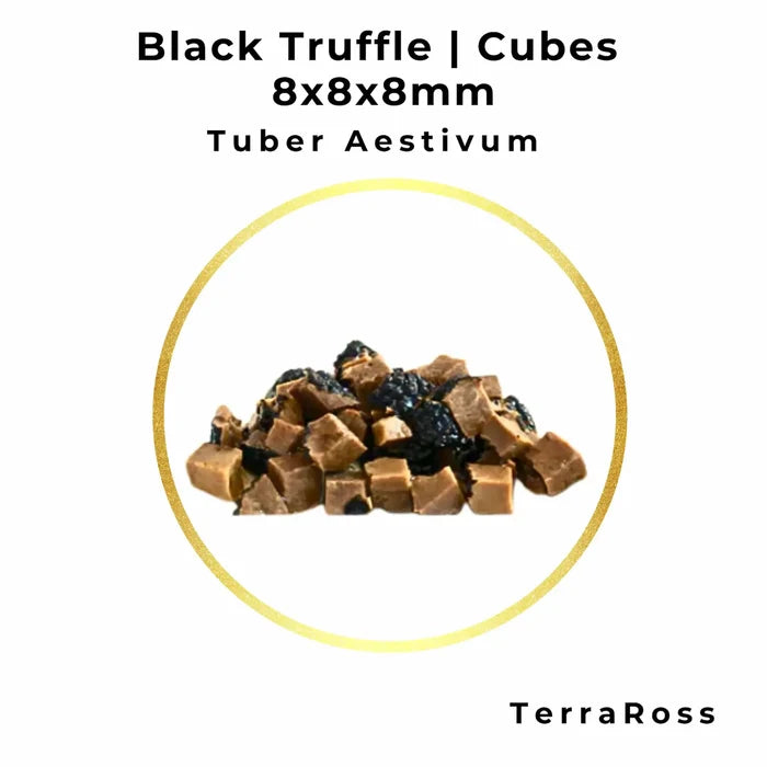 1 kg can of Summer Truffle Cubes 8 × 8 × 8 mm in Brine